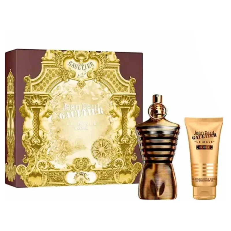 Set Le Male Elixir Eau de Parfum 125 ml+ SG 75 ml Jean Paul Gaultier