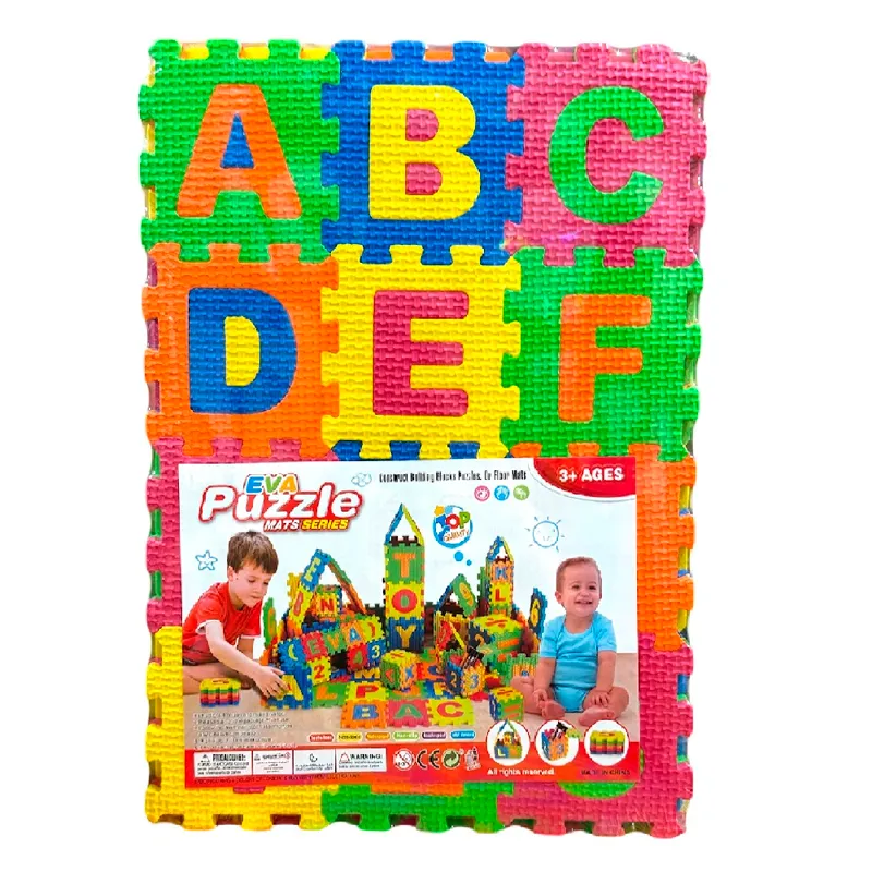 Kit Didáctico de Goma Eva 3+ años