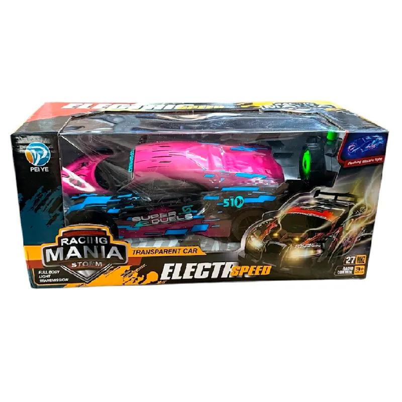 Auto Ferrari en Caja a Control