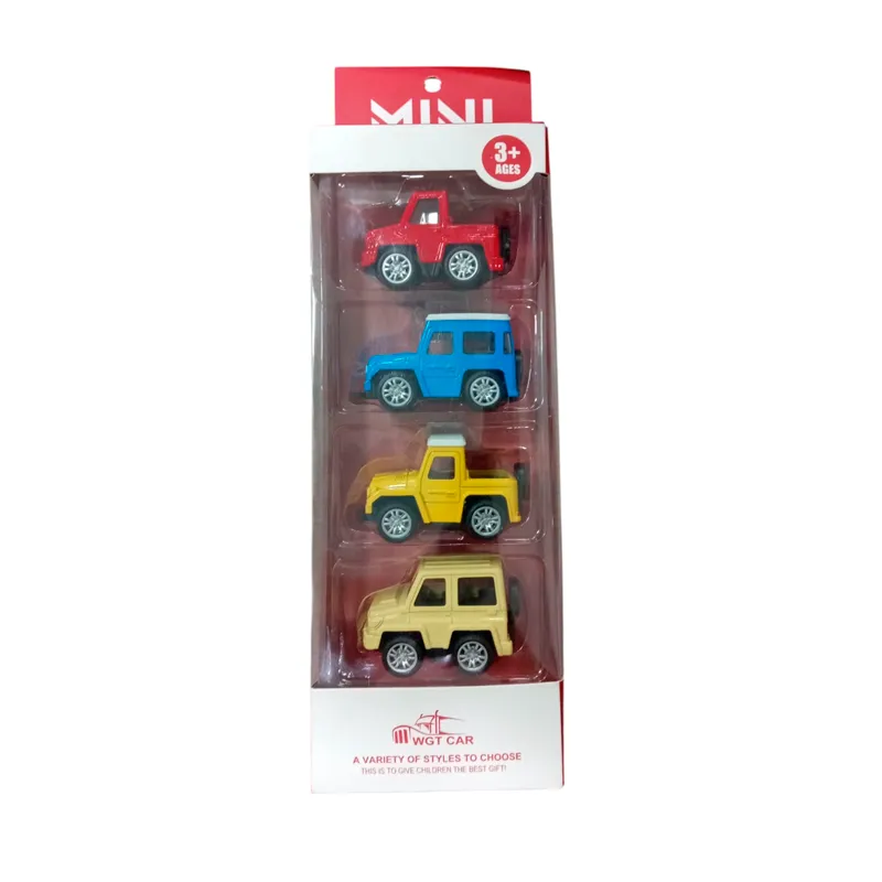 Set de Autitos de Metal 3+ años - Cont. 4 piezas