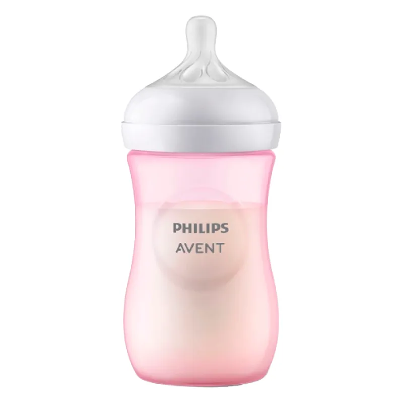 Biberón Natural Response Rosa Philips Avent - 240mL