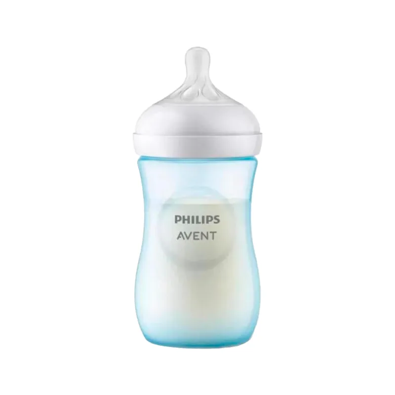 Biberón Natural Response Azul Philips Avent - 240mL