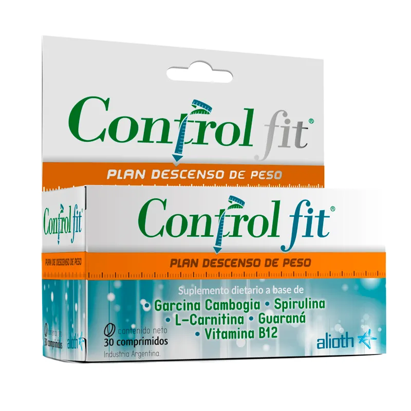 Control Fit Plan De Descenso de Peso - Cont. 30 cápsulas