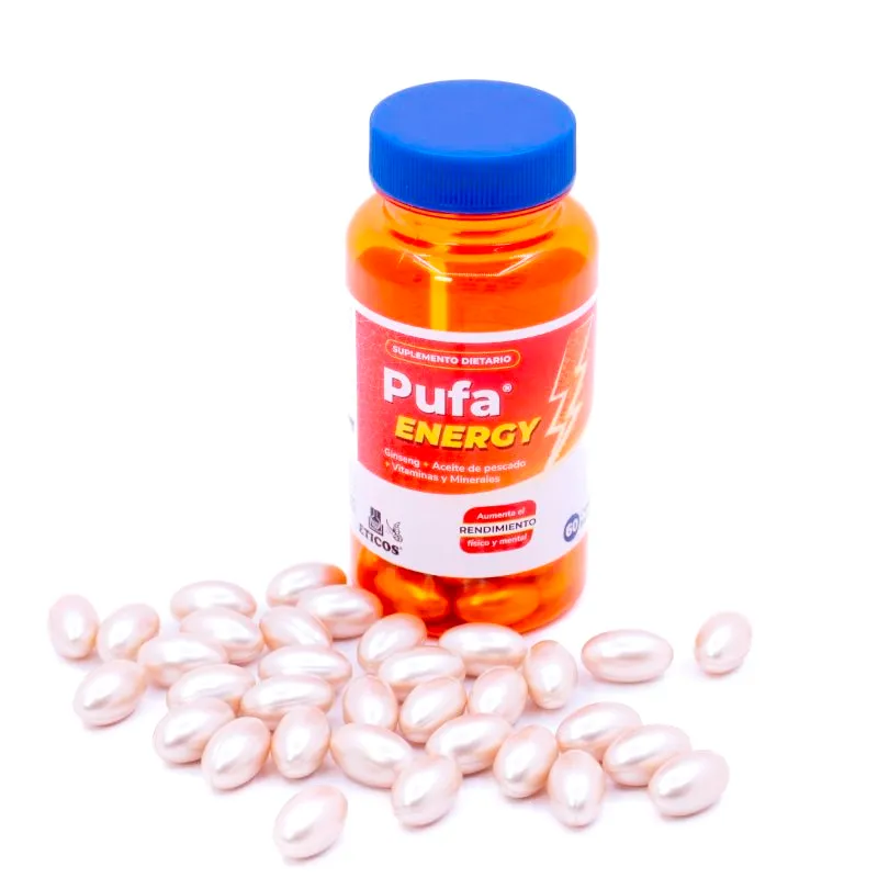 Pufa Energy - Cont. 60 Capsulas Blandas