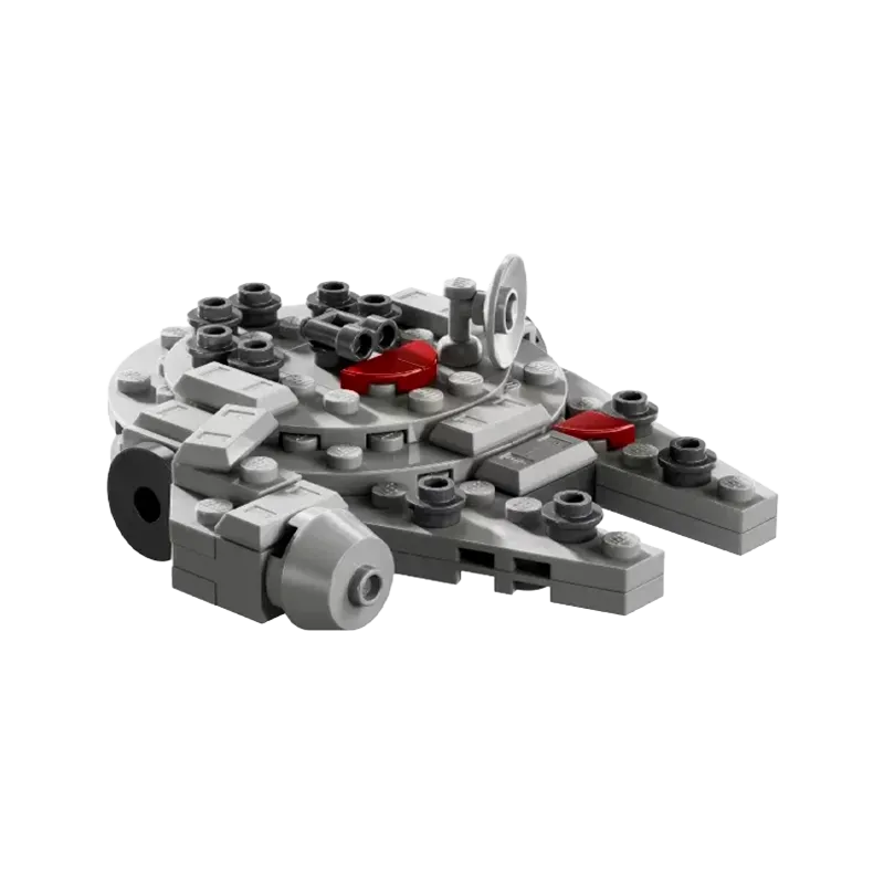 minimodelo del halcon milenario lego