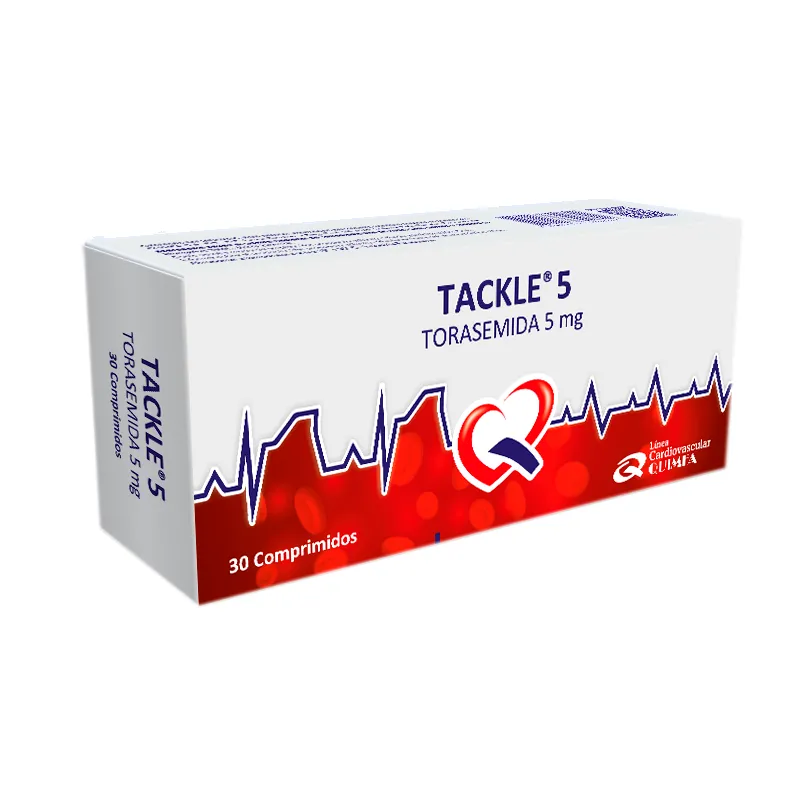 Tackle 10 Torasemida 10 mg - Cont. 30 Comprimidos