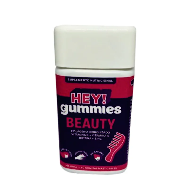 Beauty Gomitas Masticables Hey Gummies - Cont. 60 Unidades