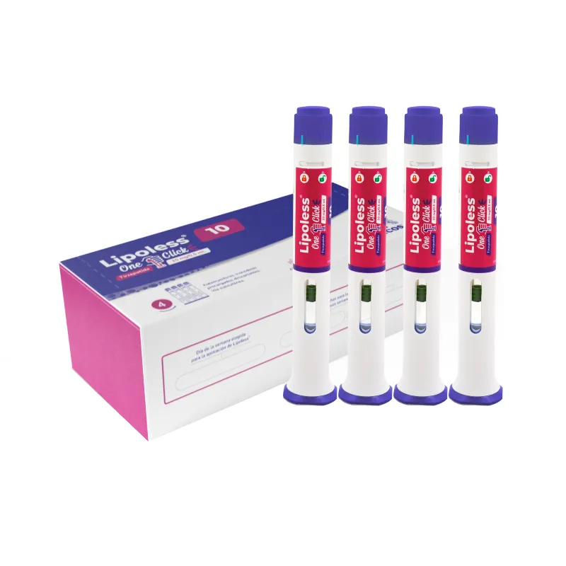 Lipoless 10 Tirzepatida 10 mg One Click - Cont. 4 Jeringas Prellenadas