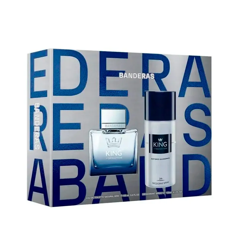 Set King Seduction Eau de Toilette 100 ml+ Desodorante 150 ml Antonio Banderas