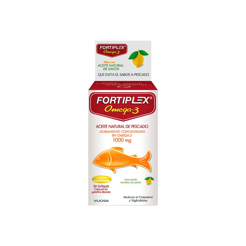 Fortiplex Omega 3 Vijosa - Cont.50 capsulas