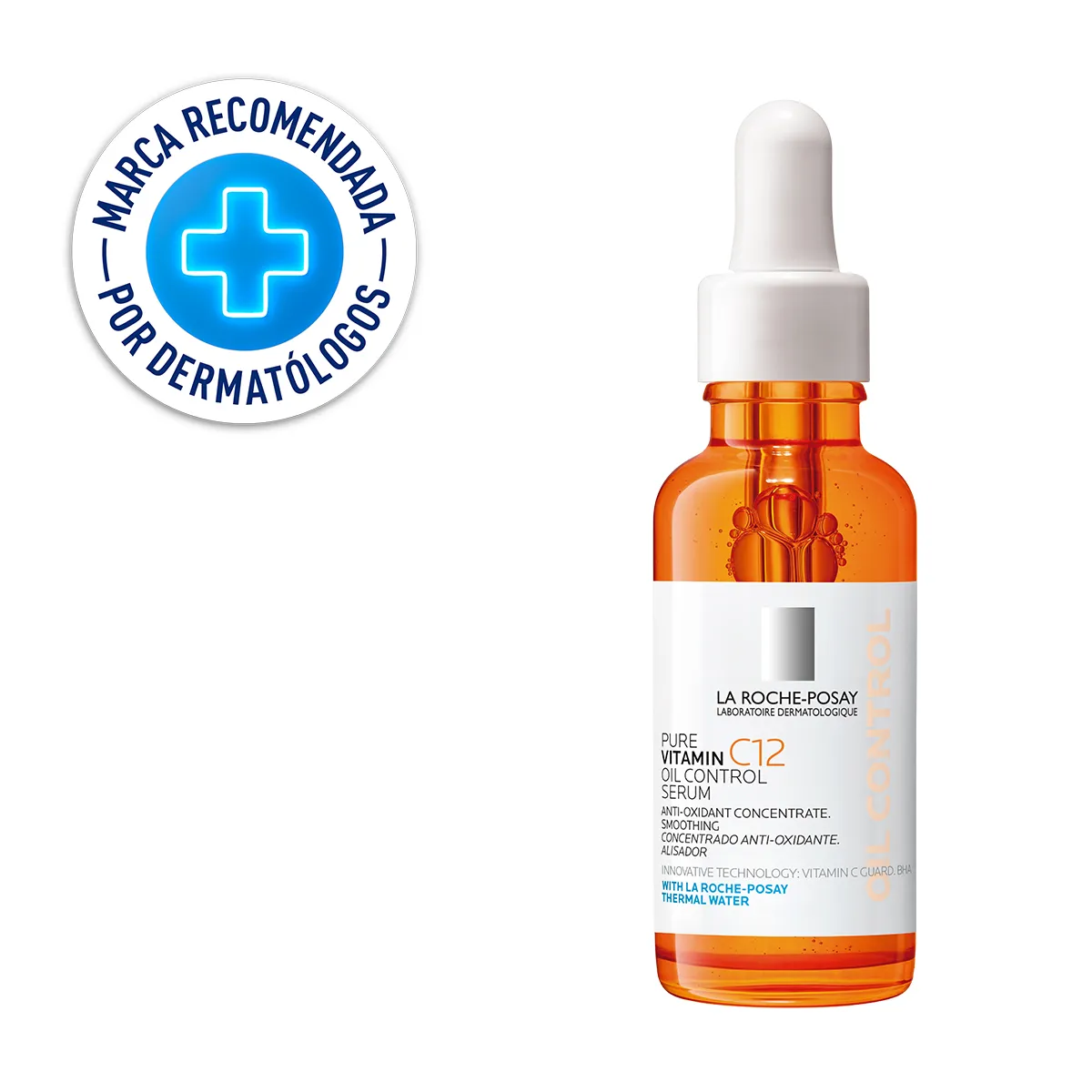 Serum Pure Vitamin C 12 Oil Control La Roche Posay - Cont.30 mL
