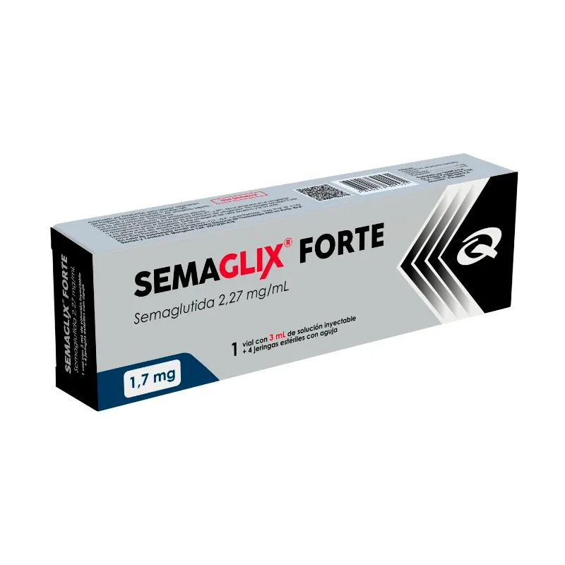 Semaglix Forte Semaglutida 2,27 mg/ml - Cont.1 Jeringa Prellenada +4 Agujas