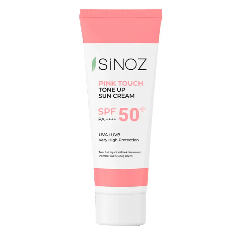 Protector Solar Pink Touch Tone Up SPF50+ Sinoz - Cont. 50 mL