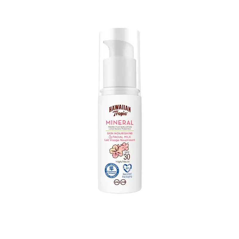 Protector Solar Facial Mineral SPF 30 Hawaiian Tropic - Cont.50 mL
