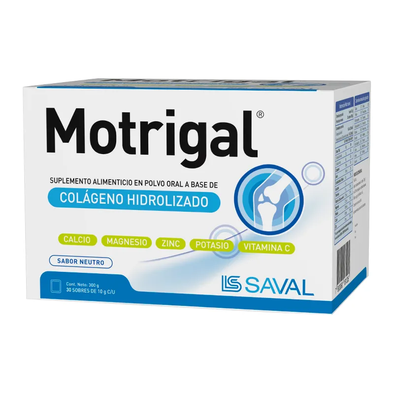 Motrigal Colageno Hidrolizado - Cont. 30 Sobres
