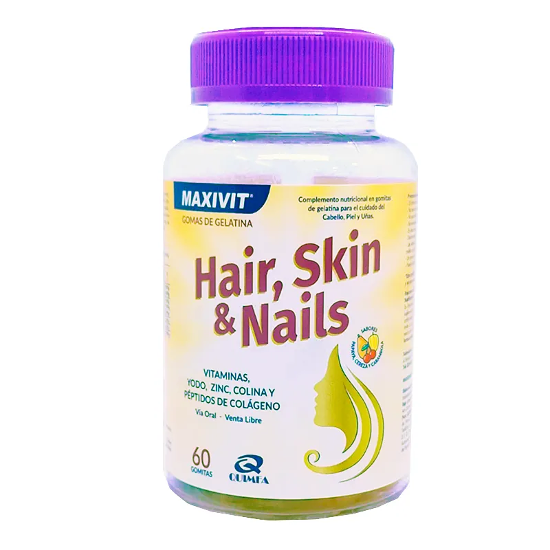 Maxivit Hair Skin y Nails  - Cont. 60 Gomitas