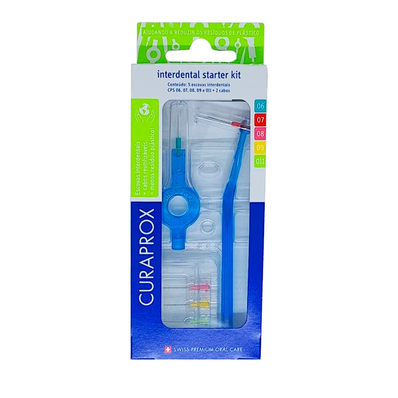 Cepillo Interdental Starter Kit CPS 06-11+ 2 Cabos Curaprox