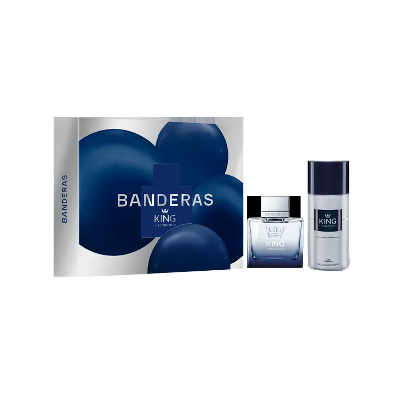 Set King Of Seduction Eau de Toilette 100 mL + Deo 150 mL Antonio Banderas