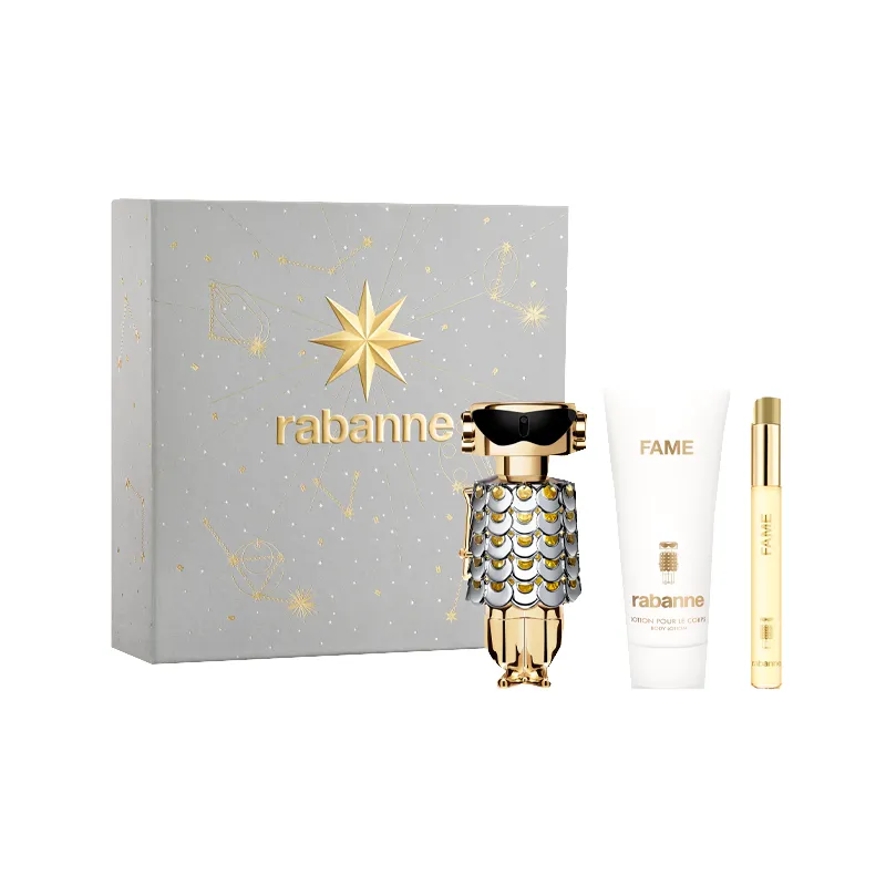Set Fame Eau de Parfum 80 ml+ Body Lotion 100ml+10 ml Paco Rabanne
