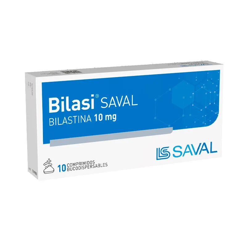 Bilasi Bilastina 10 mg - Cont. 10 Comprimidos Bucodispersable