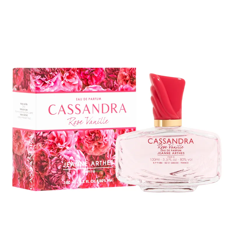 Eau de Parfum Cassandra Rose Vanille Jeanne Arthes - Cont. 10 mL