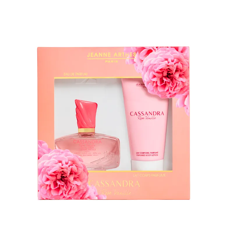 Set New Cassandra Rose Vanille Eau de Parfum+ BL Jeanne Arthes