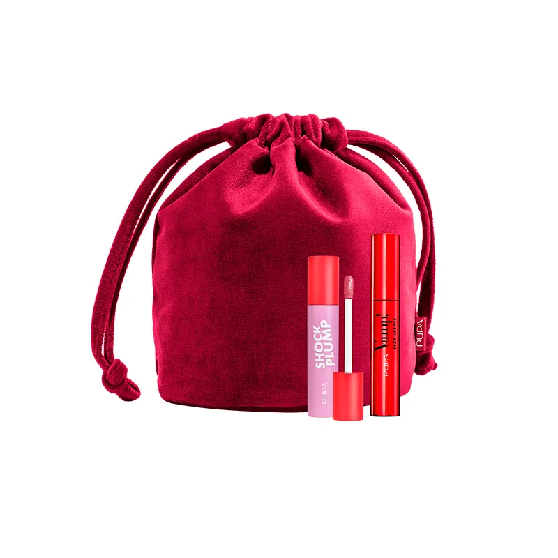 Set Mascara de Pestañas 12 ml+ Instant Volume Lip Gloss Pupa