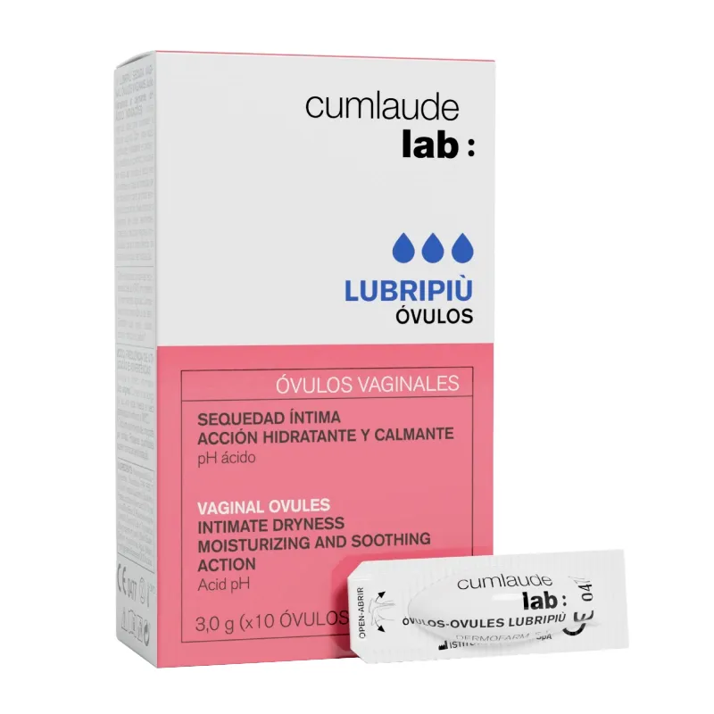 Cumlaude Lab Lubripiu Ovulos - Cont. 10 Unidades