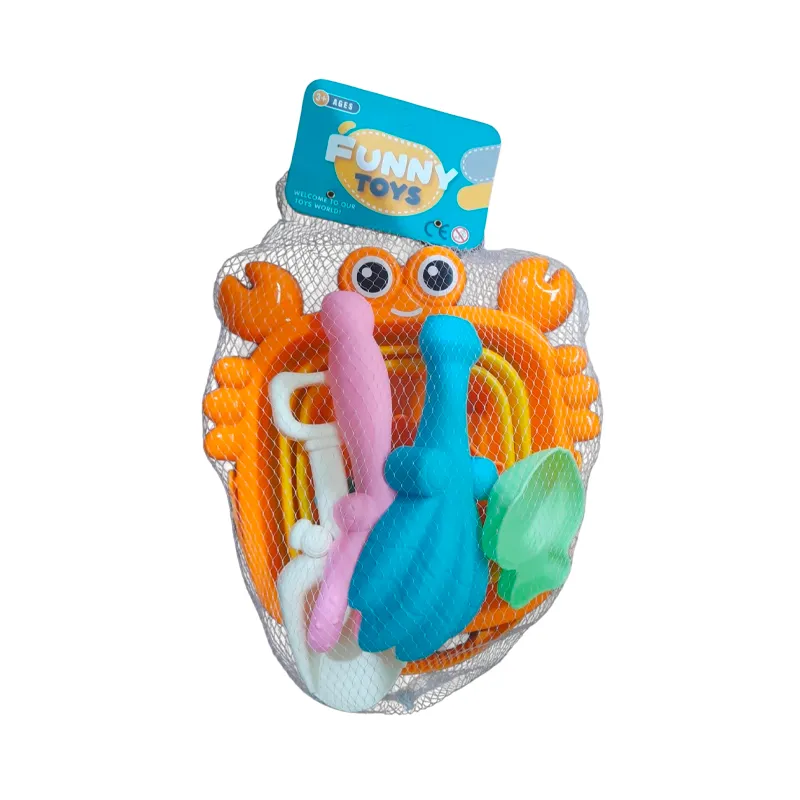 Balde Arenero Cangrejo Flexible Texco