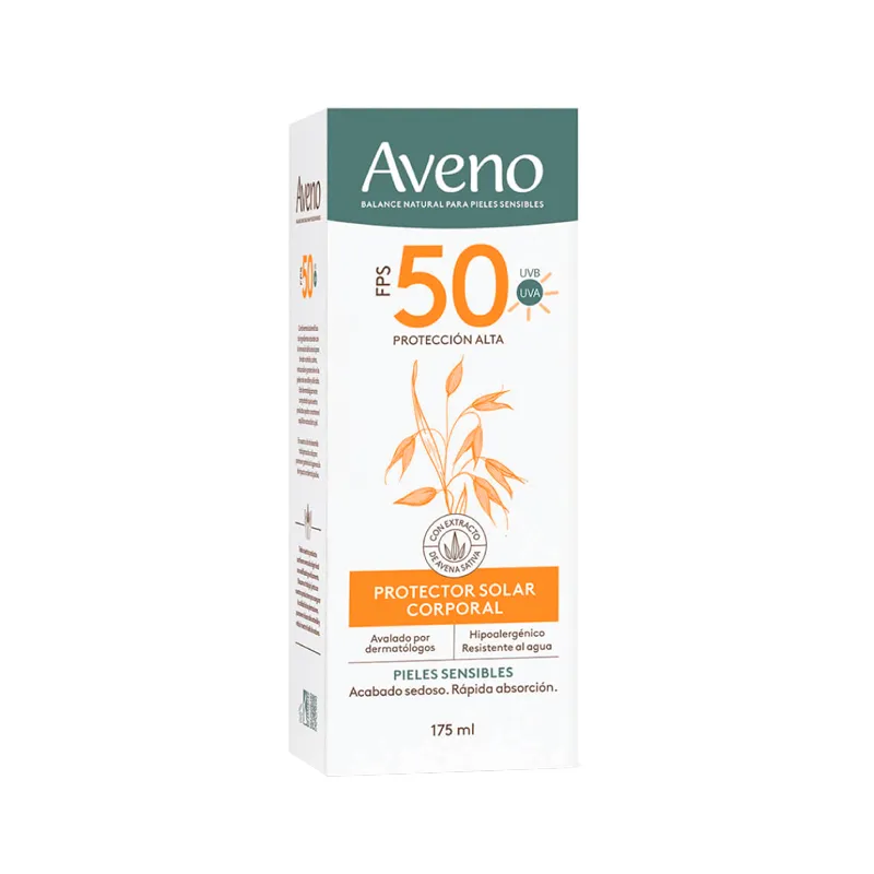 Protector Solar Corporal FPS 50 Aveno - Cont. 175 mL