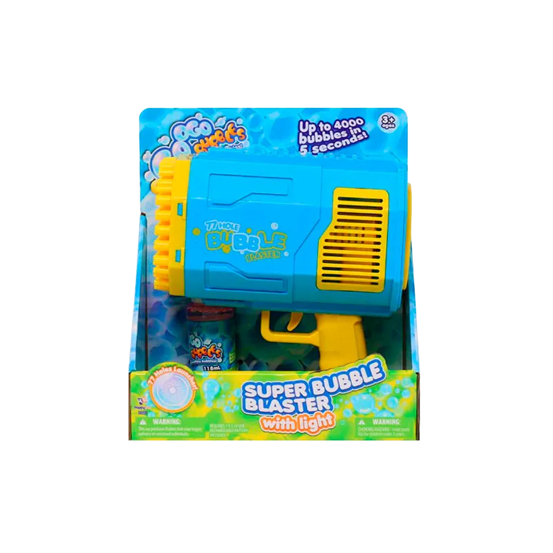 Lanzador de Burbujas con Luces Happy Line