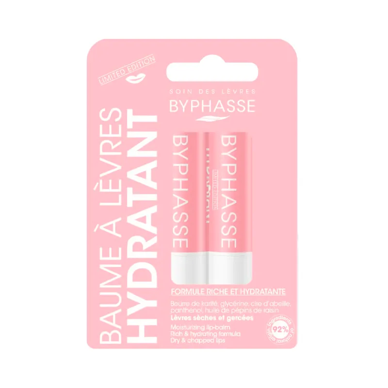Balsamo Labial Hidratante Byphasse - Cont. 2 Unidades