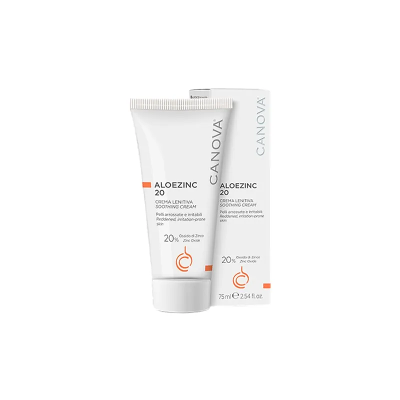 Aloezinc 20 Soothing Cream Canova - Cont. 75 mL