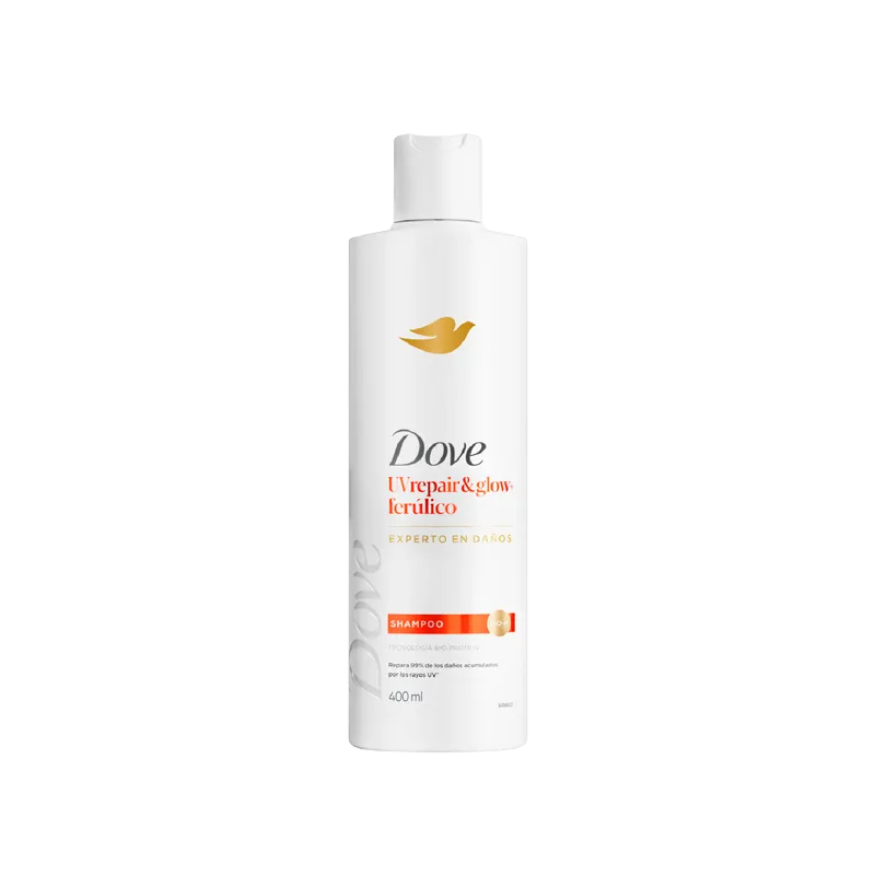 Shampoo UV Repair & Glow Ferulico Dove - Cont.400 mL