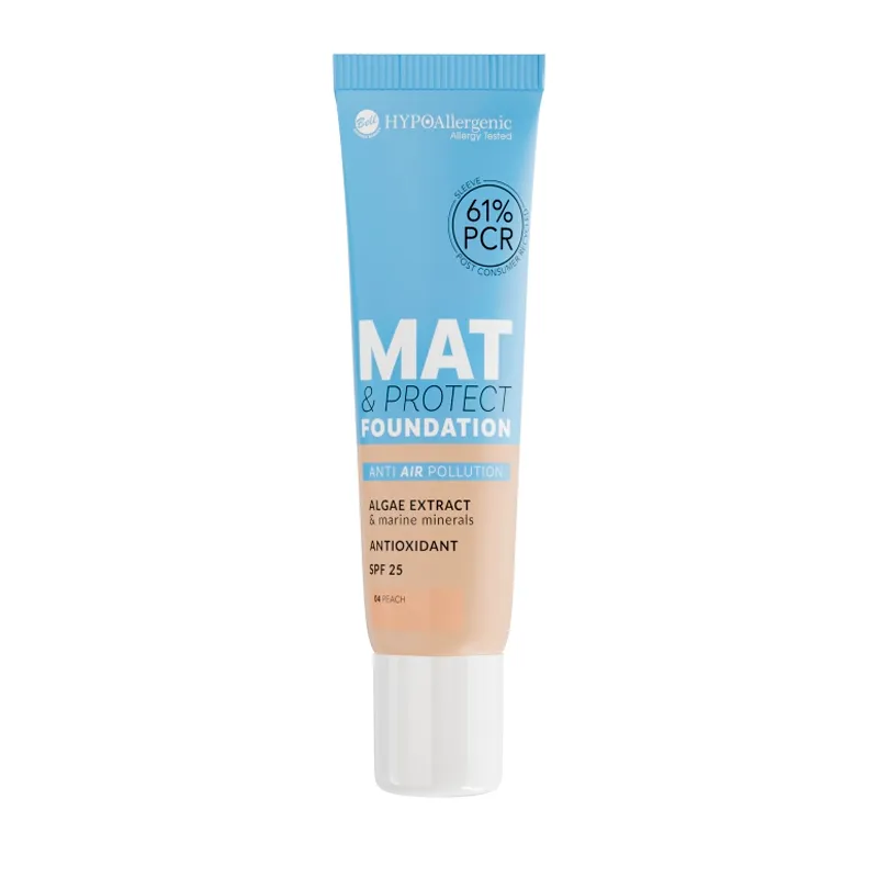 Base Mat y Protect Foundation SPF25 04 Bell - Cont. 1 Unidad