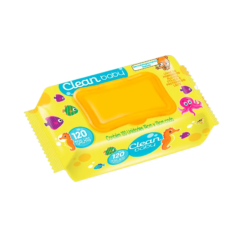 Toallitas Humedas Clean Baby - Cont.120 Unidades