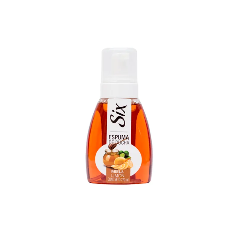 Espuma de Ducha Miel y Limon Six - Cont. 270 mL