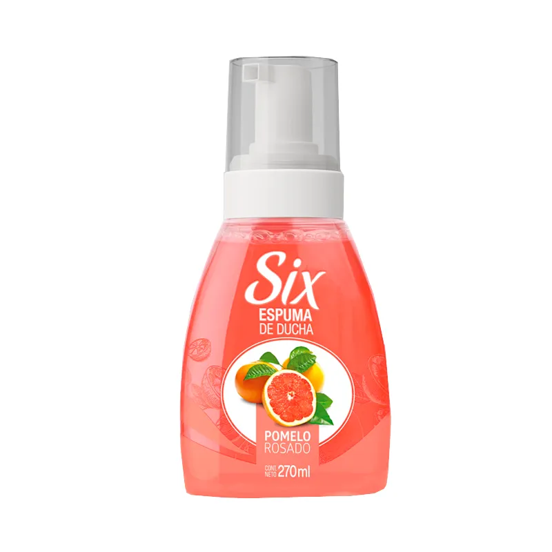 Espuma de Ducha Pomelo Rosado Six - Cont. 270 mL