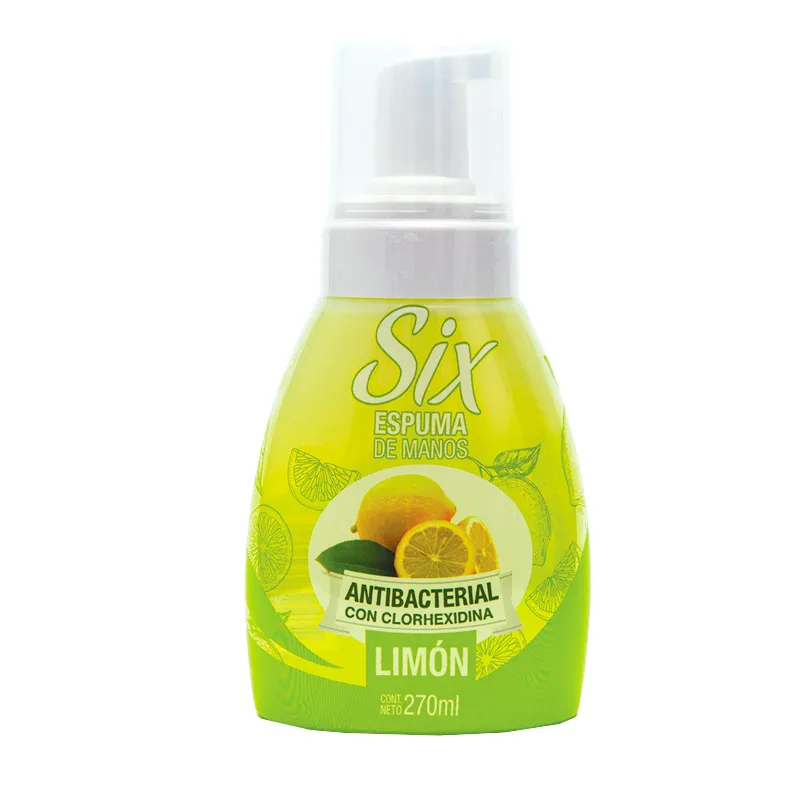 Espuma de Manos Limon Six - Cont. 270 mL