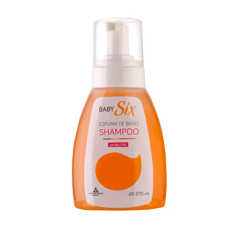 Baby Espuma de Baño y Shampoo Six - Cont. 270 mL