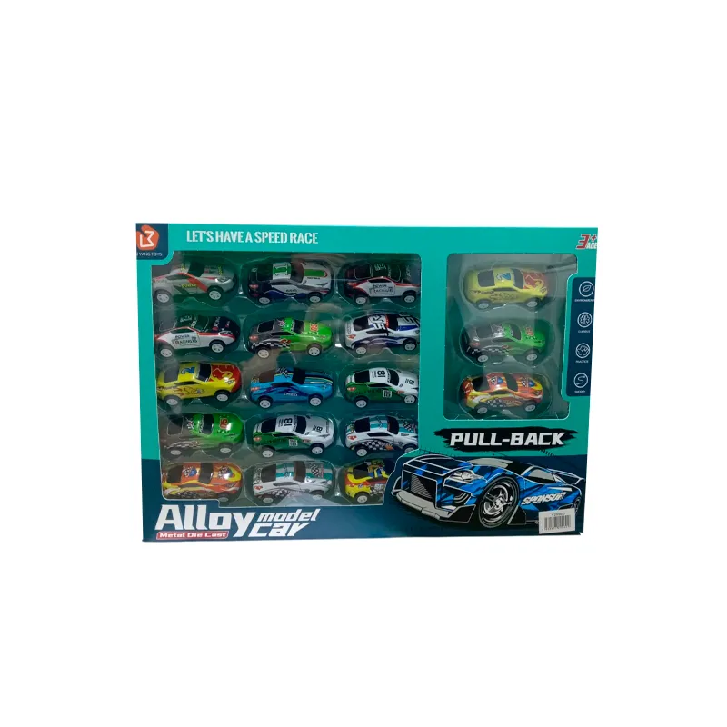 Auto Coleccion 18 Piezas Texco