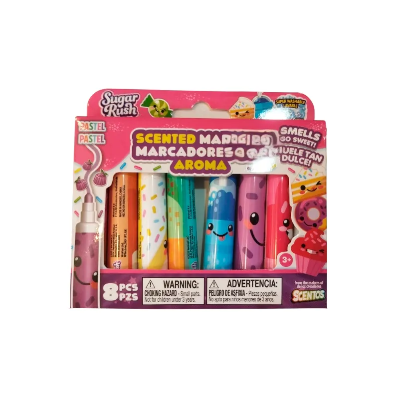 mini marcadores sugar rush scentos