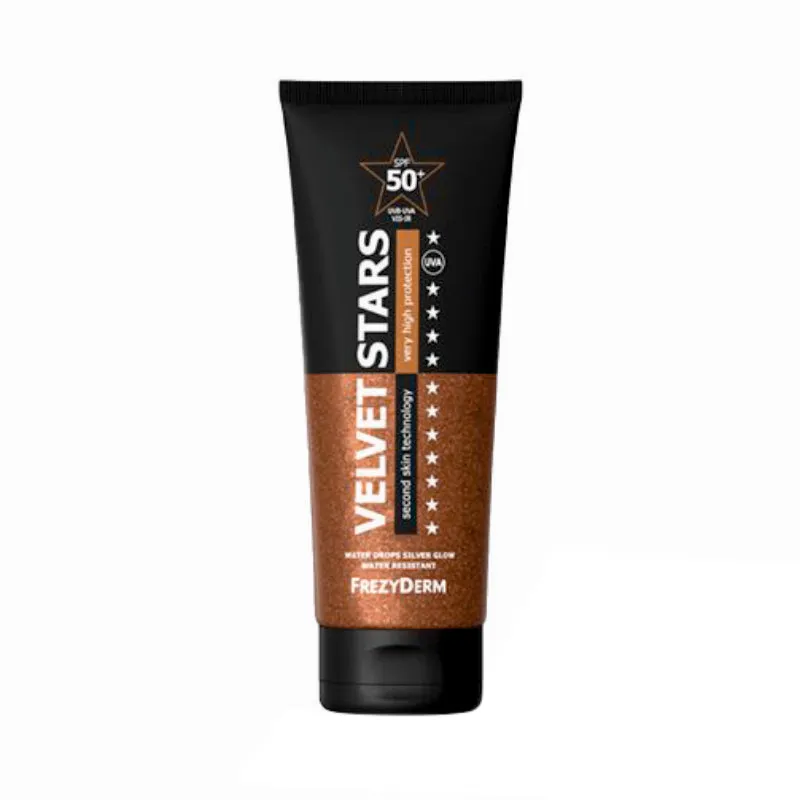 Gel Facial con Protector Solar Velvet Stars SPF50+ Frezyderm - Cont. 175 mL