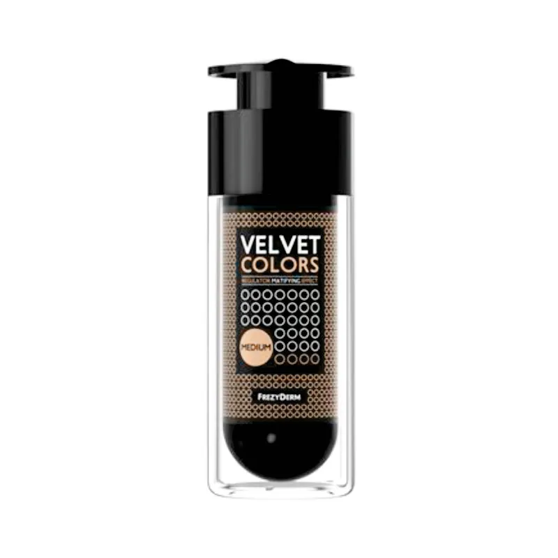 Base Velvet Colors Medium Frezyderm - Cont. 30 mL