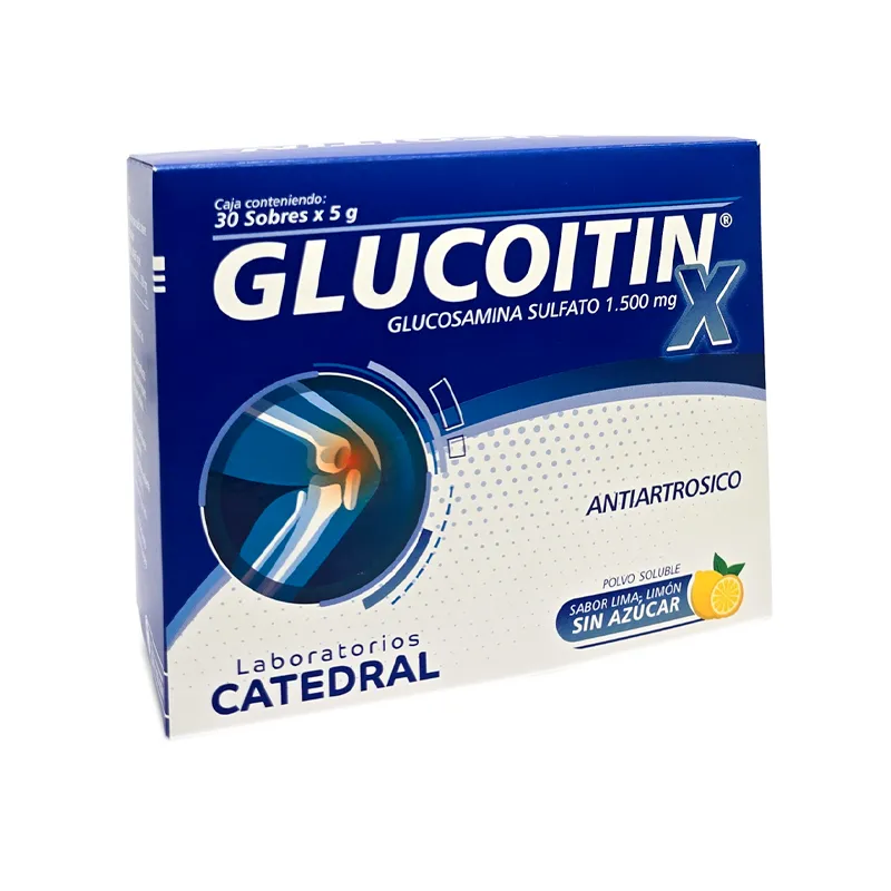 Glucoitin X Glucosamina Sulfato 1500 mg - Cont. 30 Sobres