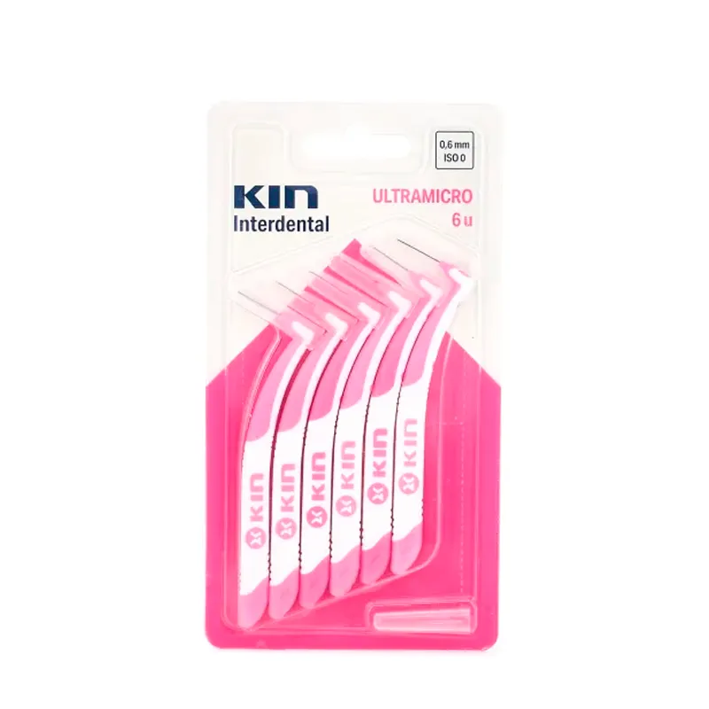 Cepillo Interdental Ultramicro 0,6 mm Kin - Cont. 6 Unidades