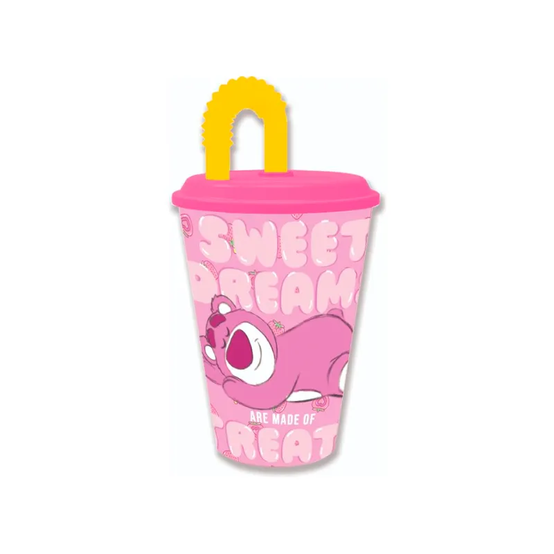 Vaso con Pajita Lotso Pici - Cont.430 mL