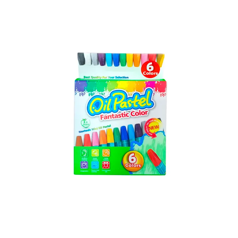 Crayolas 6 Colores Texco