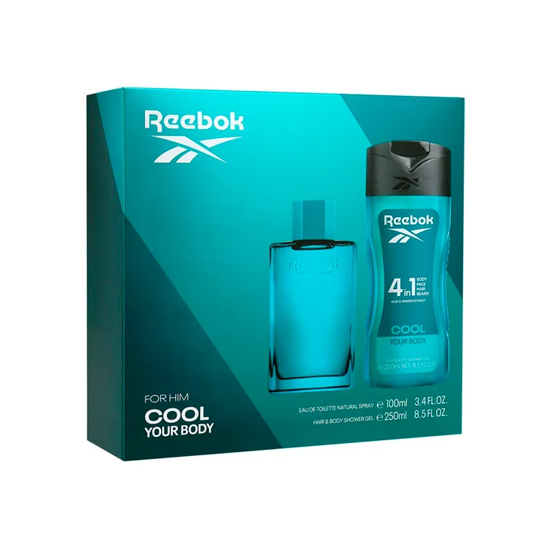 Set Eau de Toilette 100 mL + Gel de Ducha 250 mL Reebok