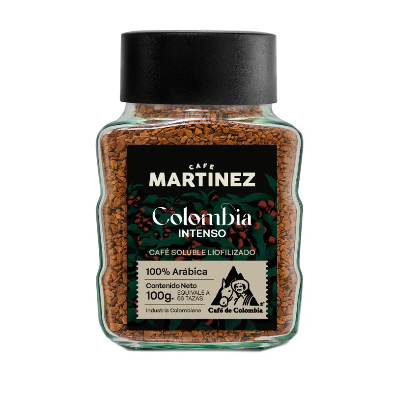 Café Martinez Soluble Intenso Liofilizado - Cont. 100 gr